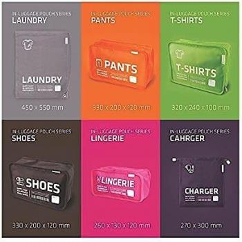 Alife Design Set B Travel Pouches (x6)