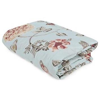 Edredón Acolchado Confortable 250x200 cm Menta Rosa Beige - 65% Algodón