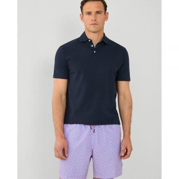 Bañador Bermuda Floral Geo lila de Hackett London - Estilo veraniego para hombre