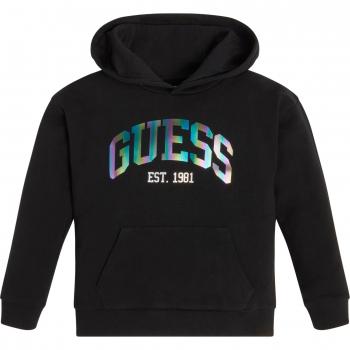 Guess Active Girls' Hoodie Sweatshirt in Black