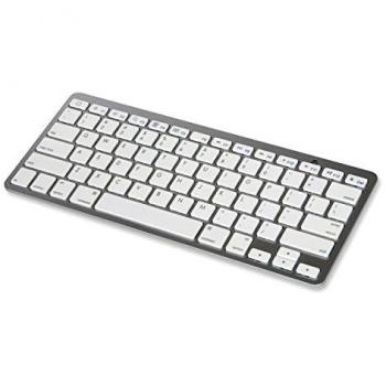 Omega Teclado Bluetooth para tabletas – Versión en Inglés – okb003 – Color Blanco