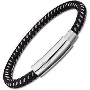 Lotus Style Pulsera Urban Style LS2052/2/4 para Hombre de Color Negra, de Piel