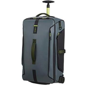 Samsonite Paradiver Light Borsone con 2 Ruote M, 67 cm, 74.5 L, Grigio