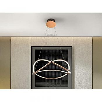 Lámpara LED Ocellis 60Ø Oro Rosa Integrada