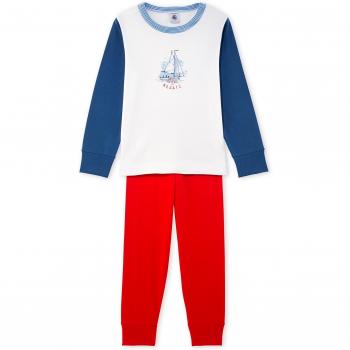 Petit Bateau 22591, Conjuntos de Pijama para Niños, Multicolor