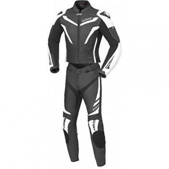 Büse Mujer Piel Combi Misano, Negro/Blanco