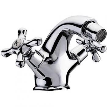 Clever 94475 Grifo BIMANDO DE BIDE ANTIGONA Cromo, Cromado