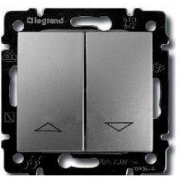 Legrand valena - Interruptor persiana aluminio