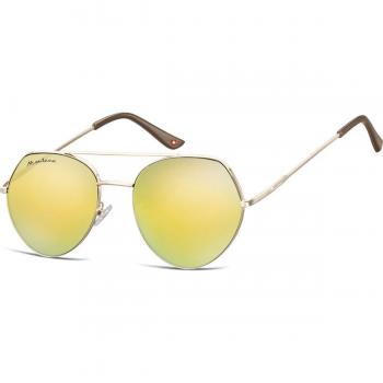 Montana MS83 Men's Gold Sunglasses 57mm