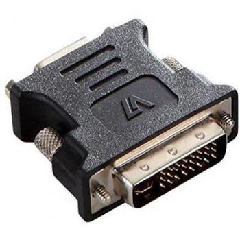VideoSeven V7E2DVIIMVGAF - Adaptador DVI/VGA a HDMI, Negro