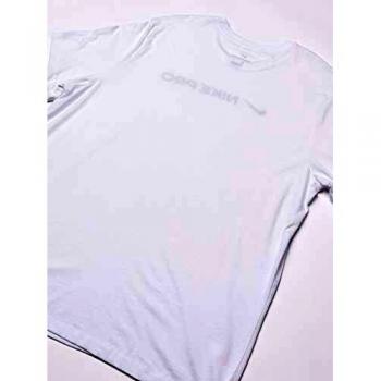 NIKE M Nk Dry tee Pro Camiseta de Manga Corta, Hombre, White, L