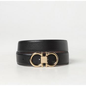 Ferragamo Men's Reversible Black Leather Belt - Size 95