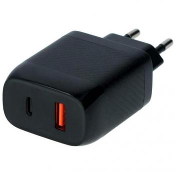 Cargador Doble Rápido para Hogar 20W USB-C + 18W USB 3.0 CARPOINT