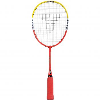 Talbot Torro Bisi Mini - Raqueta de bádminton, Color Rojo y Amarillo
