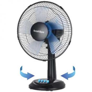 Ventilador de Mesa Bastilipo Roche con 5 Aspas, 30cm, 35W y 3 Velocidades