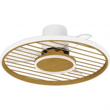 Ventilador de Techo LED Soho Madera 66 cm Motor DC Silencioso CCT Dimmable