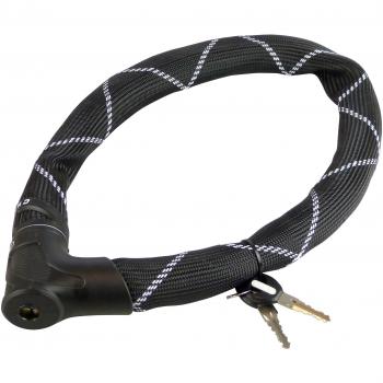 Abus Iven 8210/110 - Cadena antirrobo, Color Negro, Talla 85 cm