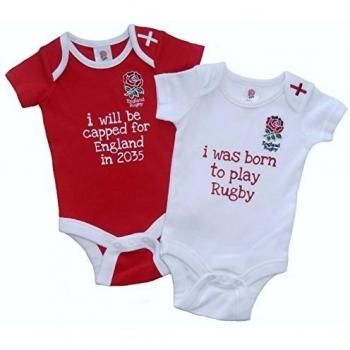 Brecrest Fashion England RFU-Body Bebé-Niñas