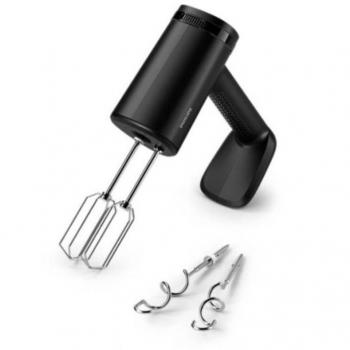 Batidora de mano Philips HR3781/00 - 500 W, 5 velocidades, función turbo, color negro