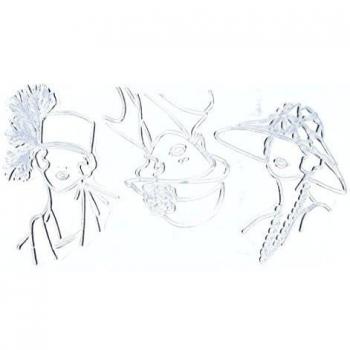 Dyan Reaveley's Dylusions Couture Clear Stamps 9X5-So Many Hats