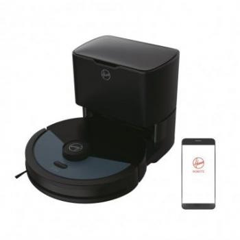 Robot Aspirador Hoover HG450HP 011 con Base de Autovaciado, Succión 4000 Pa, Navegación Láser, Wi-Fi, Sensor de Obstáculos y Mapeo del Hogar