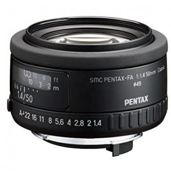 Pentax 50mm f/1.4 Classic SMC FA Lens - Standard K-Mount, Black