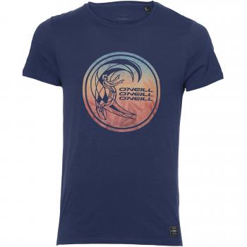 O'Neill Circle Surfer Camiseta Manga Corta, Hombre, Atlantic Azul, XXL