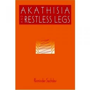 Libro en papel sobre Akatisia y Piernas Inquietas