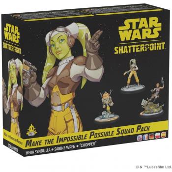 Juego de mesa Star Wars Shatterpoint Make the Impossible Possible Squad Pack, edad recomendada 14 años