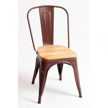 Pack 6 Sillas Comedor Torix Madera Natural Marrón