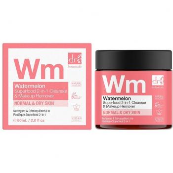 Dr Botanicals Limpiador y desmaquillante 2 en 1 de sandía 60ml