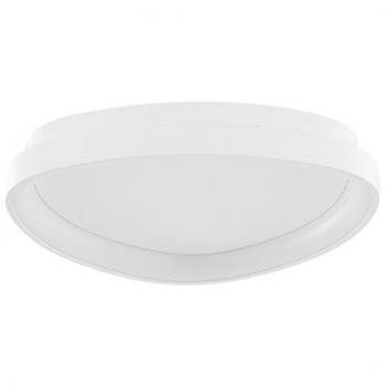 Lámpara de techo LED moderna triangular de metal blanco Nanding