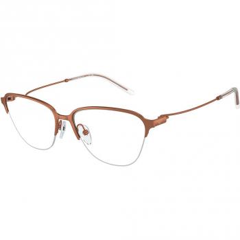 Emporio Armani EA1161 Col. 3381 Women's Eyeglasses Brown Size 54 (Frame Only) - Blue Light Block Available