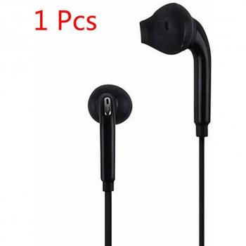 Auriculares S6 con cable y aislamiento de ruido, 3.5mm, estéreo, sin Bluetooth, deportivos, con micrófono para Samsung
