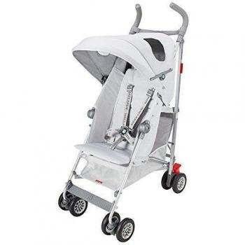 Maclaren BMW Buggy - Silla de paseo, color plateado