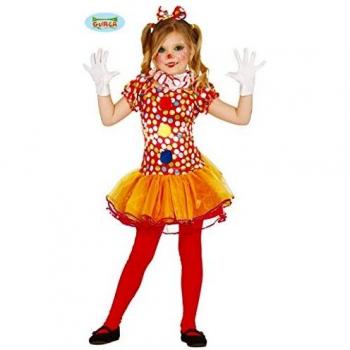 FIESTAS GUIRCA Disfraz de Payaso Infantil Talla 3-4 Años