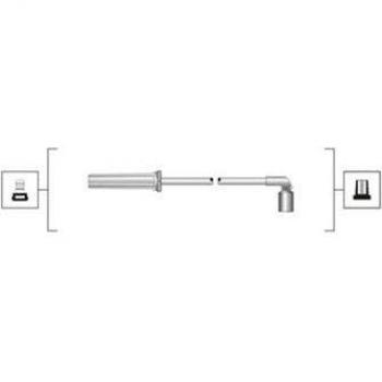 Juego de cables de encendido MAGNETI MARELLI 941319170010