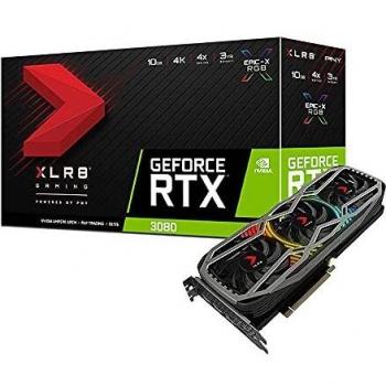 PNY GeForce RTX™ 3080 10GB XLR8 Gaming REVEL EPIC-X RGB™ Triple Fan Graphics Card