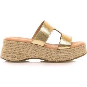 Sandalias de plataforma Mustang Giorgia oro
