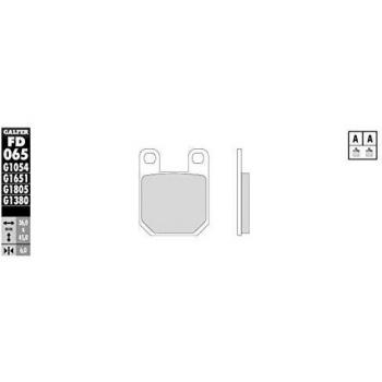 Galfer FD065G1054 Pastilla de Freno