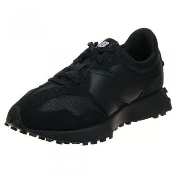 Zapatillas de Piel New Balance 327 para hombre en color negro intenso - Talla 36