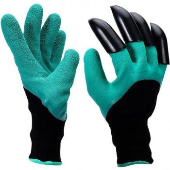 Guantes para Jardinería con Garras de Plástico ABS