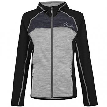 Dare 2b II Crstr Stretch Capa Intermedia para Mujer, color Black/Ash, talla 14 UK, L