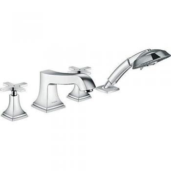 Hansgrohe - Metropol Cl.grif 4 aguj borde ba.cru.