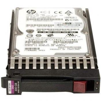 Disco Duro Interno HP Enterprise 300 GB 6G SAS 10K RPM SFF (2,5) con Doble Puerto y 3 Años de Garantía