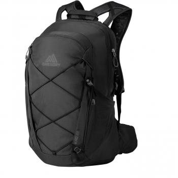 Mochila Gregory Kiro 22 en color negro, ideal para trekking y uso diario
