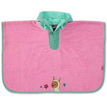 Sterntaler Poncho con Capucha, Erik el Burro, Edad: a Partir de 0 Meses, Tamaño: 70 x 50 cm, Blanco