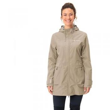 Vaude Skomer II Women's Parka - Climate Neutral, Beige, Size 40