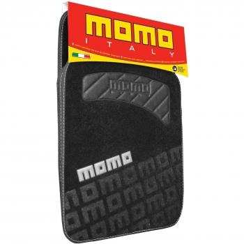 MOMO CM008BG MOQ-Alfombra, color negro/Gris