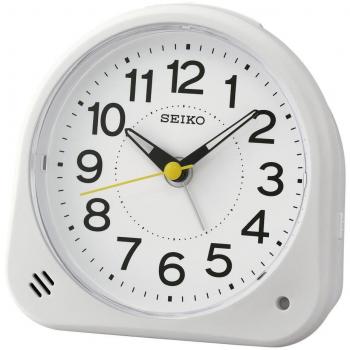 Reloj Despertador Seiko QHE188W con Repetición de Alarma - Bixoto.com